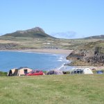View from Pencarnan Caravan Park-2